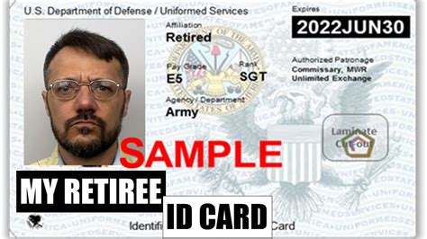 Military Retirees and Dependents With ID Cards That Don’t 